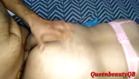 Indian big ass ebony girl sucks her husband in pov