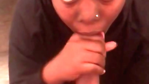 Ebony babe fucks in shower in a big cock and big ass video