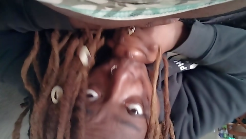 Amatur female gives blowjob and a handjob for a cock