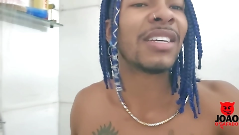 Teen with a tattoo in the pussy gets fucked in her butt