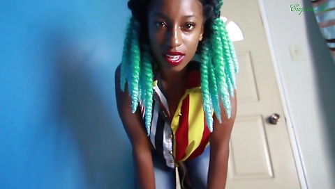 Ebony Foot Worship - Sex Movies Featuring Empress Jess