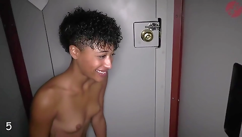 Busty brunette and ebony are getting fucked at a party