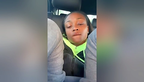 Ebony couple in hd shows a couple of horny moments