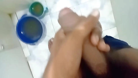 Sexy blonde chick in black suit and white stockings