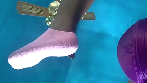 My feet are being used as a foot fetish webcam clip